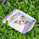 Dog Treats Stand Up Packaging Customized Kraft Paper Zipper Bag