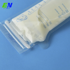 Plastic High Temperature Resistant Breast Milk Bag With Normal Zipper For Liquid Milk Filling